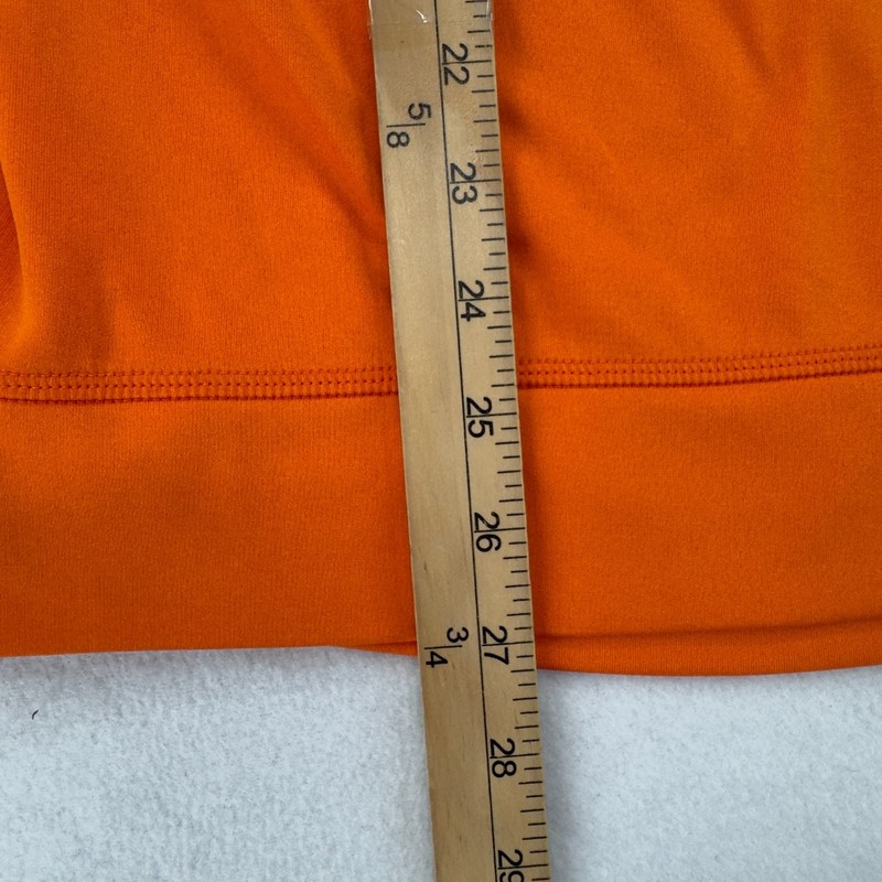 KJUS Shirt Mens Large Orange Keano Half Zip Golf Pullover Beaver Creek UPF50 gallery