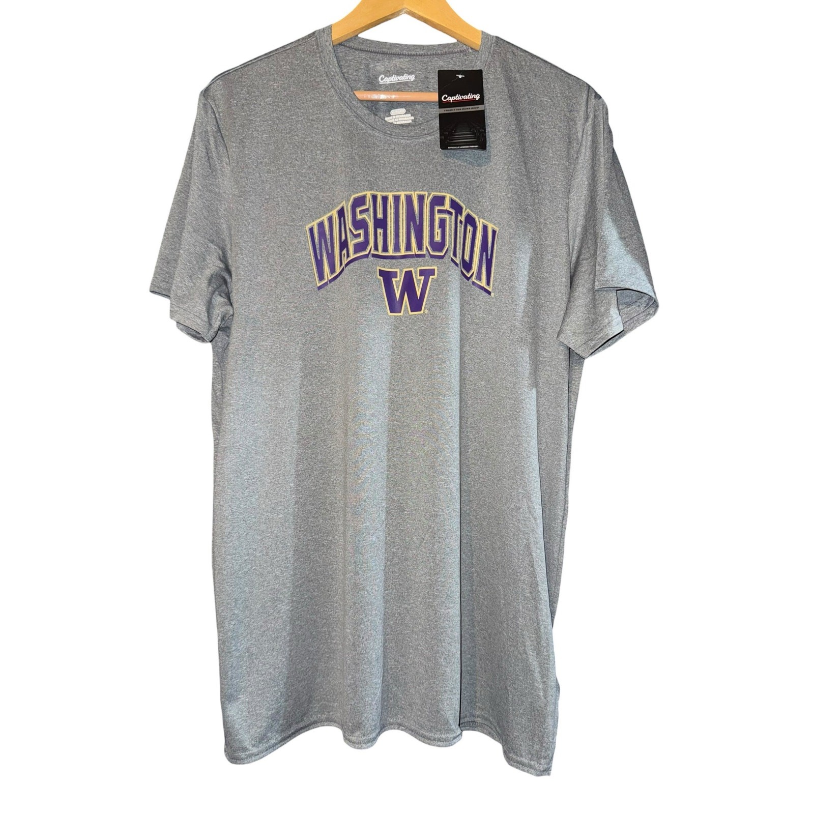 New Washington State Huskies Performance Shirt Men's XL College NCAA Workout gallery