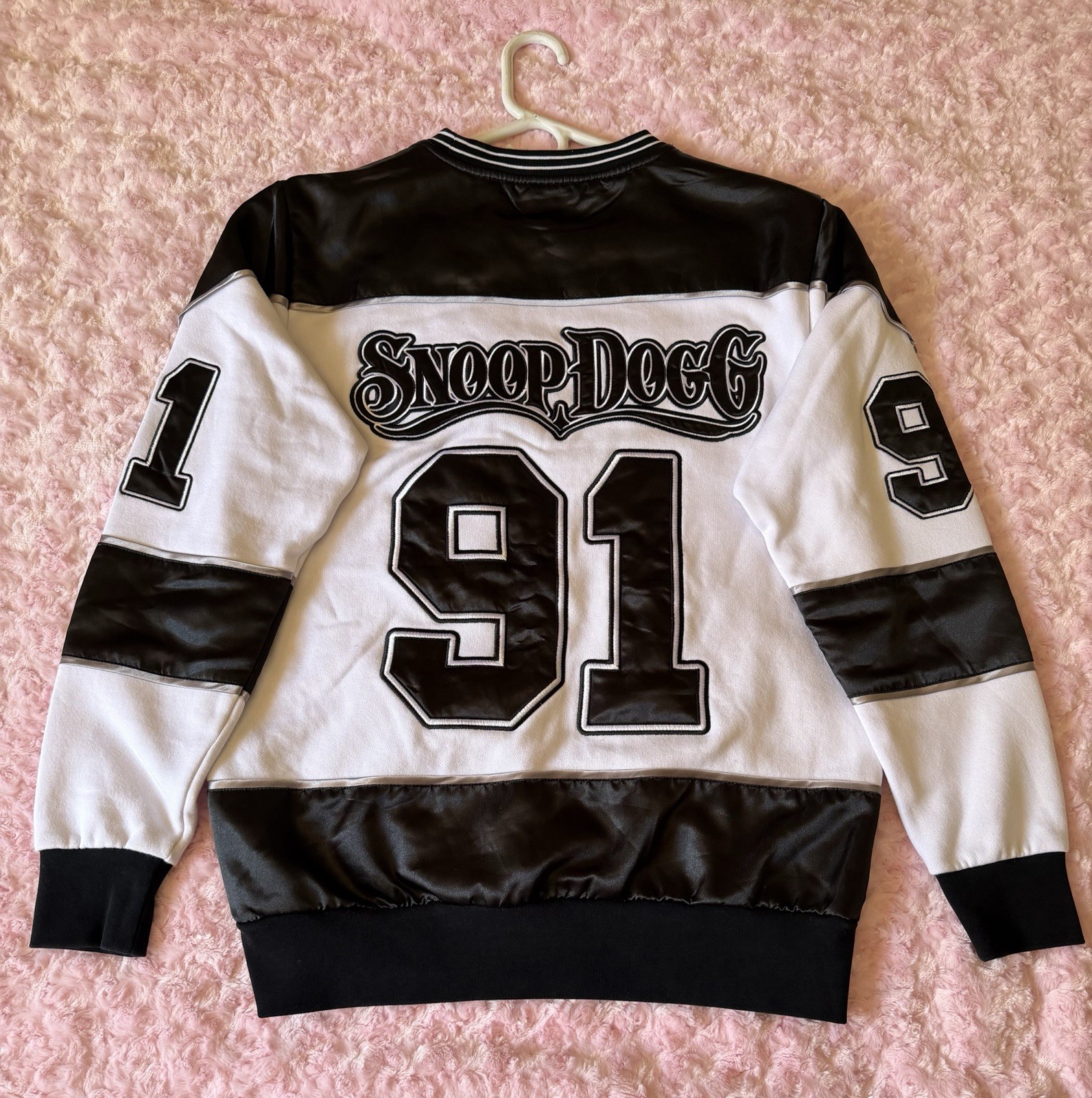 Death Row Records Snoop Dogg #91 Graphic Crewneck Pullover Sweatshirt Men’s M gallery