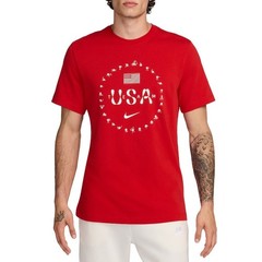 Men’s Nike Red Team USA Premium Essentials Icon T-Shirt Size M