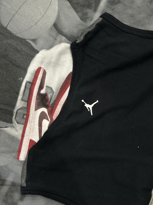 Jordan Air Jordan Jumpman Michael Graphic Tank Top Men's XXL Black/Gray/Red gallery