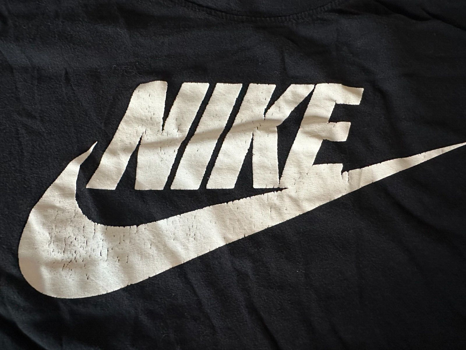 Nike Men's T-Shirt Logo Swoosh Athletic Active Short Sleeve Shirt Double Stitch gallery