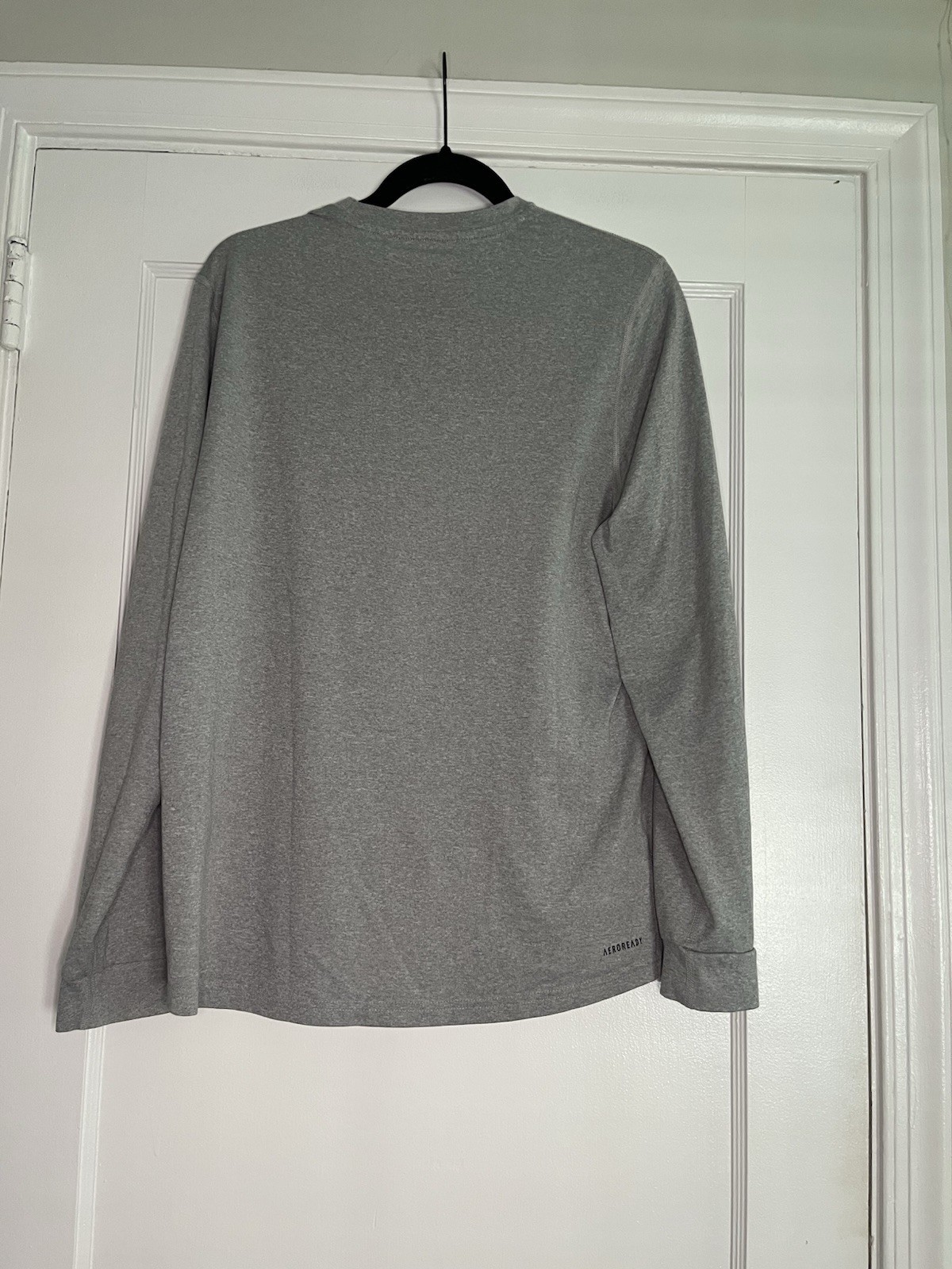 adidas Creator Tee AEROREADY Gray Long Sleeve Men's M Lightweight Polyester gallery