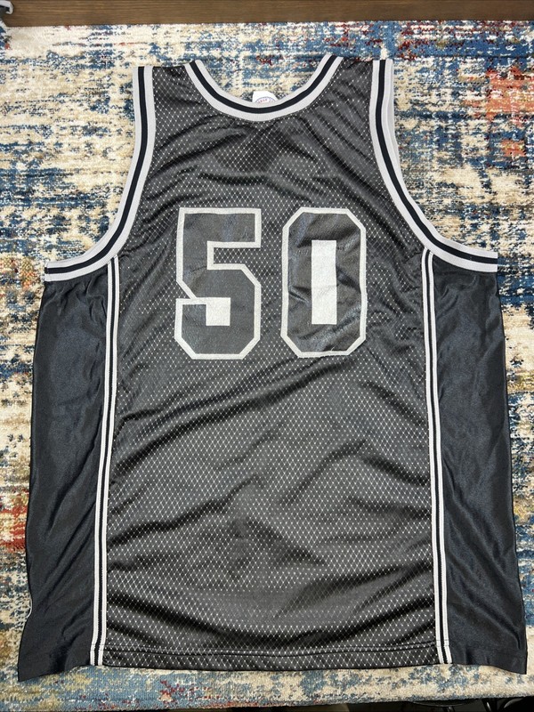 Vtg 90s Converse Basketball Mesh Minnesota Elite Jersey Mens XL Black USA Made gallery