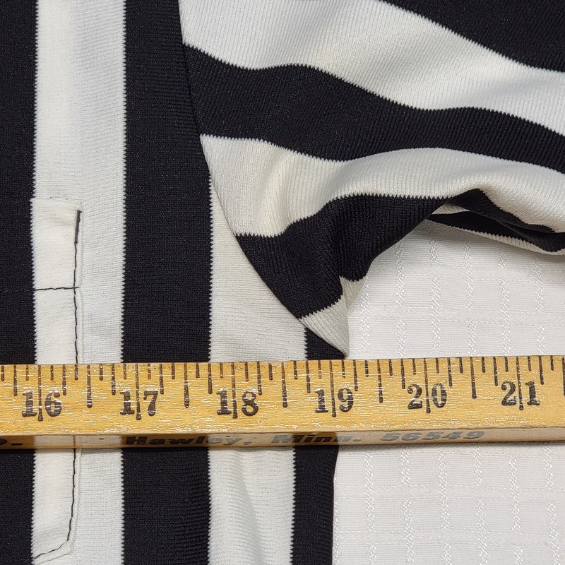 Men's Athletic Umpire Referees Shirt Polyester Jersey Pocket Size SMALL gallery