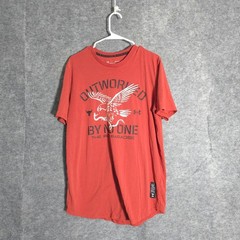 Under Armour Project Rock Shirt Men Medium Red Outworked By No One Iron Paradise