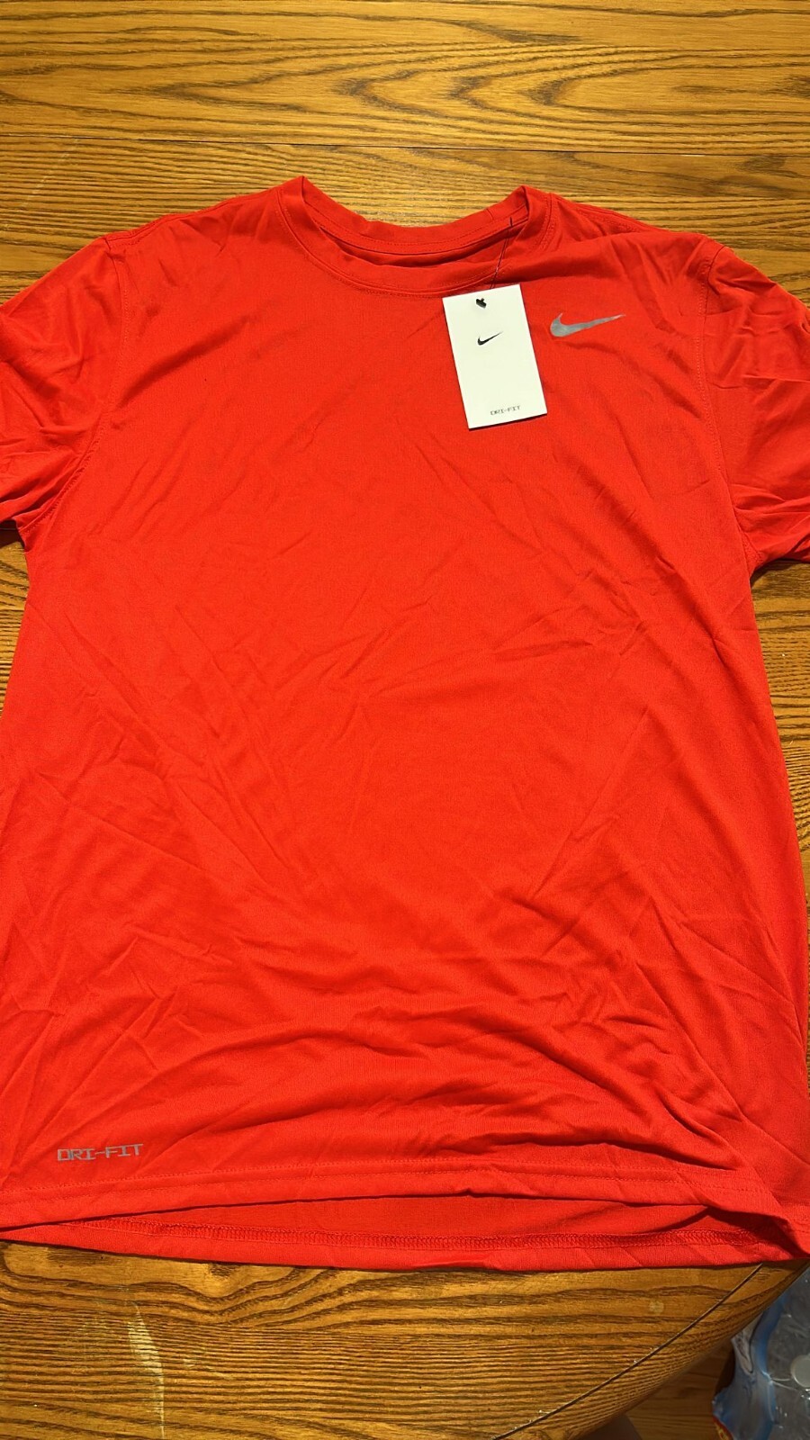Nike Mens Size L Team Legend Short Sleeve Tee, Dri-FIT RED gallery
