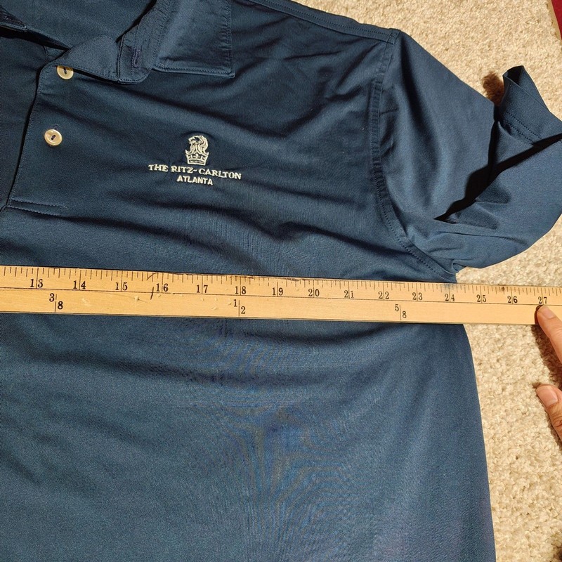 peter millar ritz-carlton atlanta golf polo shirt mens xl gallery