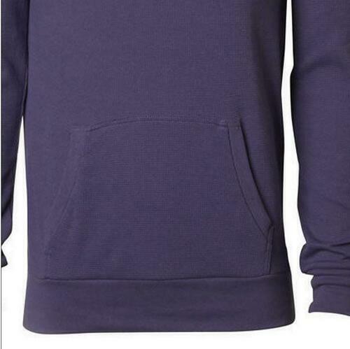 Colony Men's Washington Huskies Hooded Waffle Shirt Purple Large $52 Value gallery