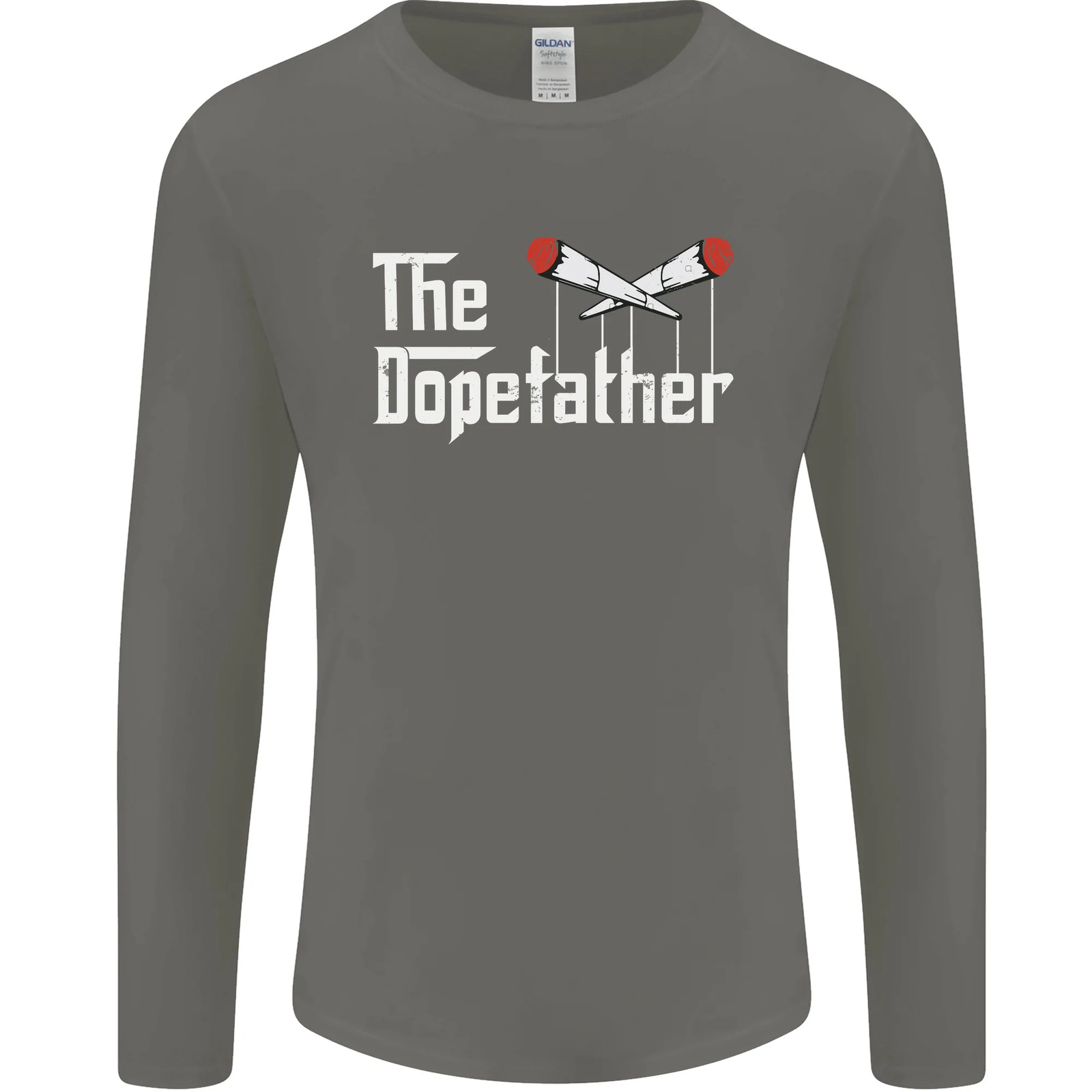 The Dopefather Funny Weed Drugs Cannabis Mens Long Sleeve T-Shirt gallery