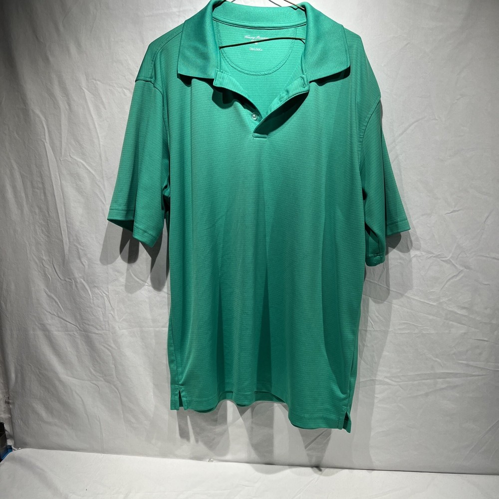 Tommy Armour Dri Logic Men’s Golf Polo Shirt Green XL Clear Bottom