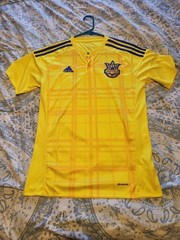 Ukraine 2016/2017 Rare Home Soccer Jersey Size M