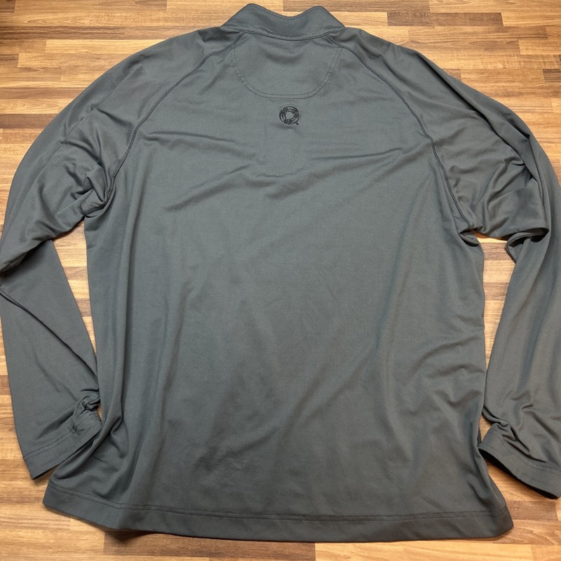 Fairway & Greene 1/4 Zip Mens XL Dark Gray F&G Golf Pullover Long Sleeve gallery