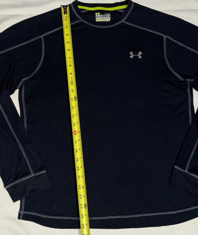 Under Armour All Season Gear Mens L Base Layer Thermal Waffle Catalyst Shirt gallery