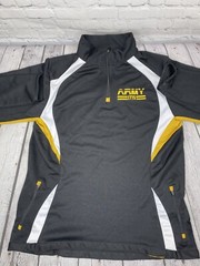 US Army Performance 1775 Pullover Jacket 1/4 Zip Black Size Large VGC