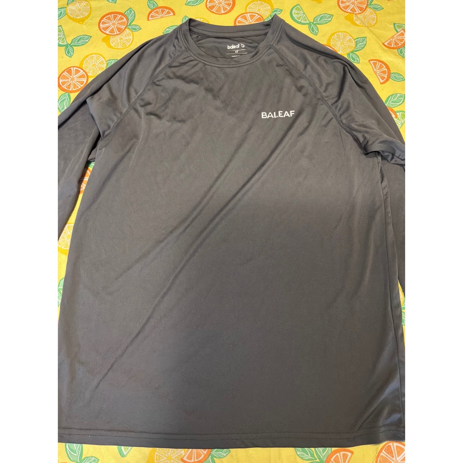 Gorpcore Mens Baleaf Athletic Long Sleeve Shirt M Gray gallery