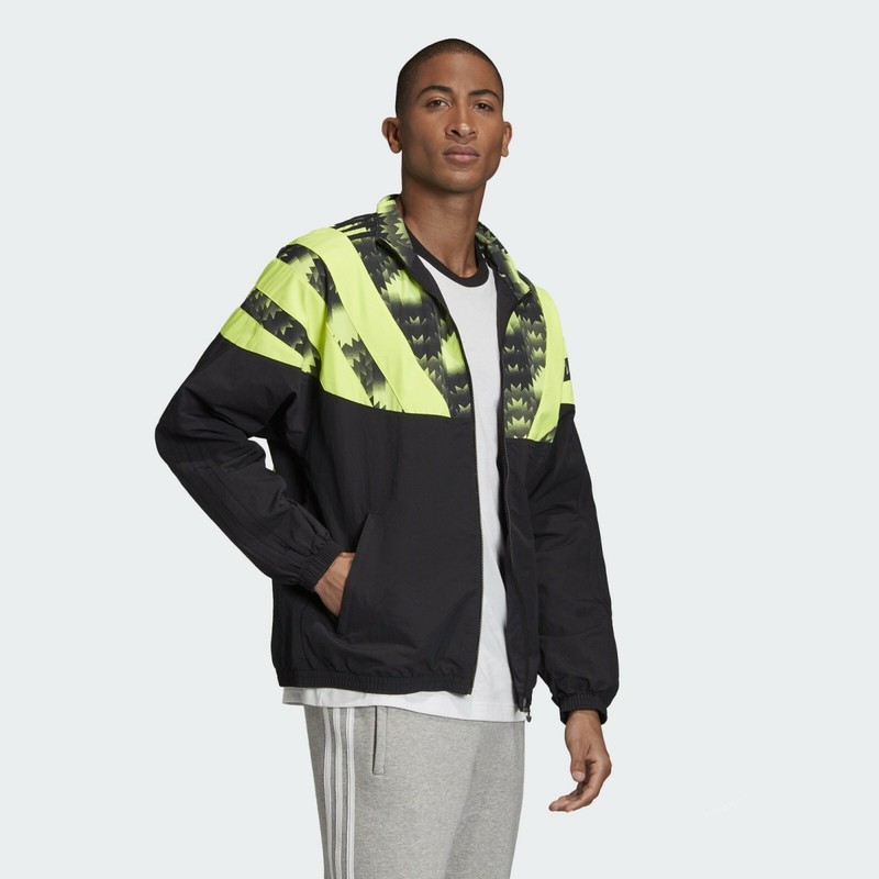 Authentic Mens adidas Originals Football Track Top Jacket FM3417 Black NWT - $90 gallery
