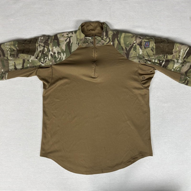 British Ahirt Mens M Multicam 1/4 Zip UBACS Tacticalrmy Combat S Long Sleeve gallery