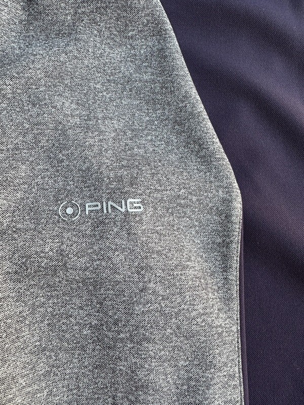 Ping Men's 1/4 Zip Sensor Warm Pullover Sweatshirt Golf Sz M Eggplant gallery