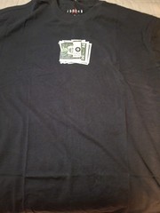 AIR Jordan Real Money T-shirt Mens Size L Black IQ6952