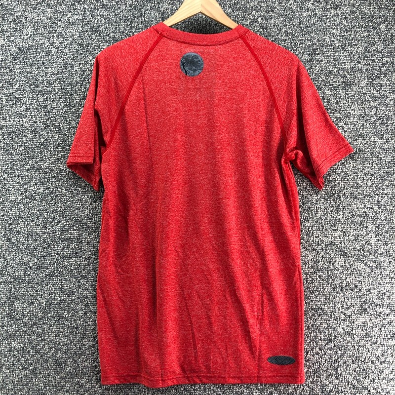 Anvil Performance Activewear T-Shirt Tee Red Mens Sz M Crew Neck Polyester gallery