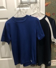 Athletic Shirts Mens Small Kswiss The Active Tee Blue Dri Wear – Lot Of Two