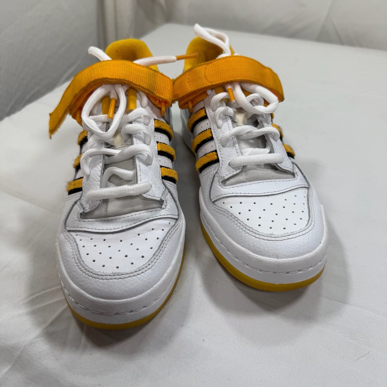 Adidas Forum Low City Pack Los Angeles White Yellow GY2670 Size 6 gallery