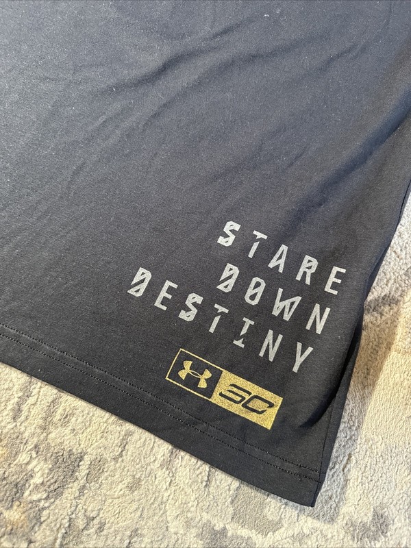 NWT Under Armour Steph Curry II SC30 Stare Down Destiny Shirt Sz Large gallery
