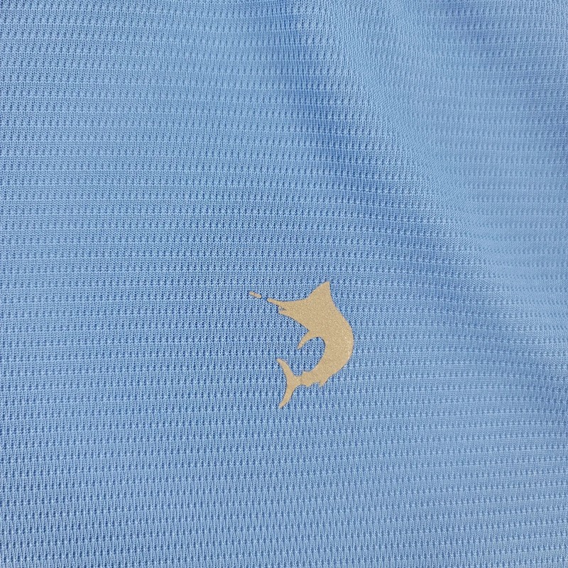 Reel Legends Shirt Mens Medium Blue Freeline Outdoors Fishing Camp Short Sleeve gallery