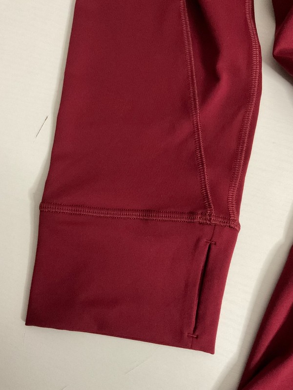 Mission Men's VaporActive Lightweight 1/4 Zip Long Sleeve Pullover Burgundy XXL gallery