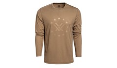 Vortex 13 Star Performance Grid Long Sleeve Shirt Kelp Brown 123-06-KLP
