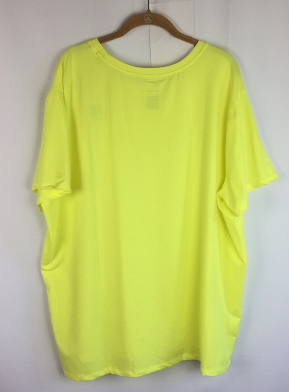NWT Men's Size XXL Short Sleeve Performance T-Shirt Lime Yellow All in Motion gallery