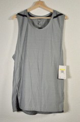 Nike Tech Pack Solid Gray Athletic Men’s Tank Top Sleeveless AR0198-043 | Size S