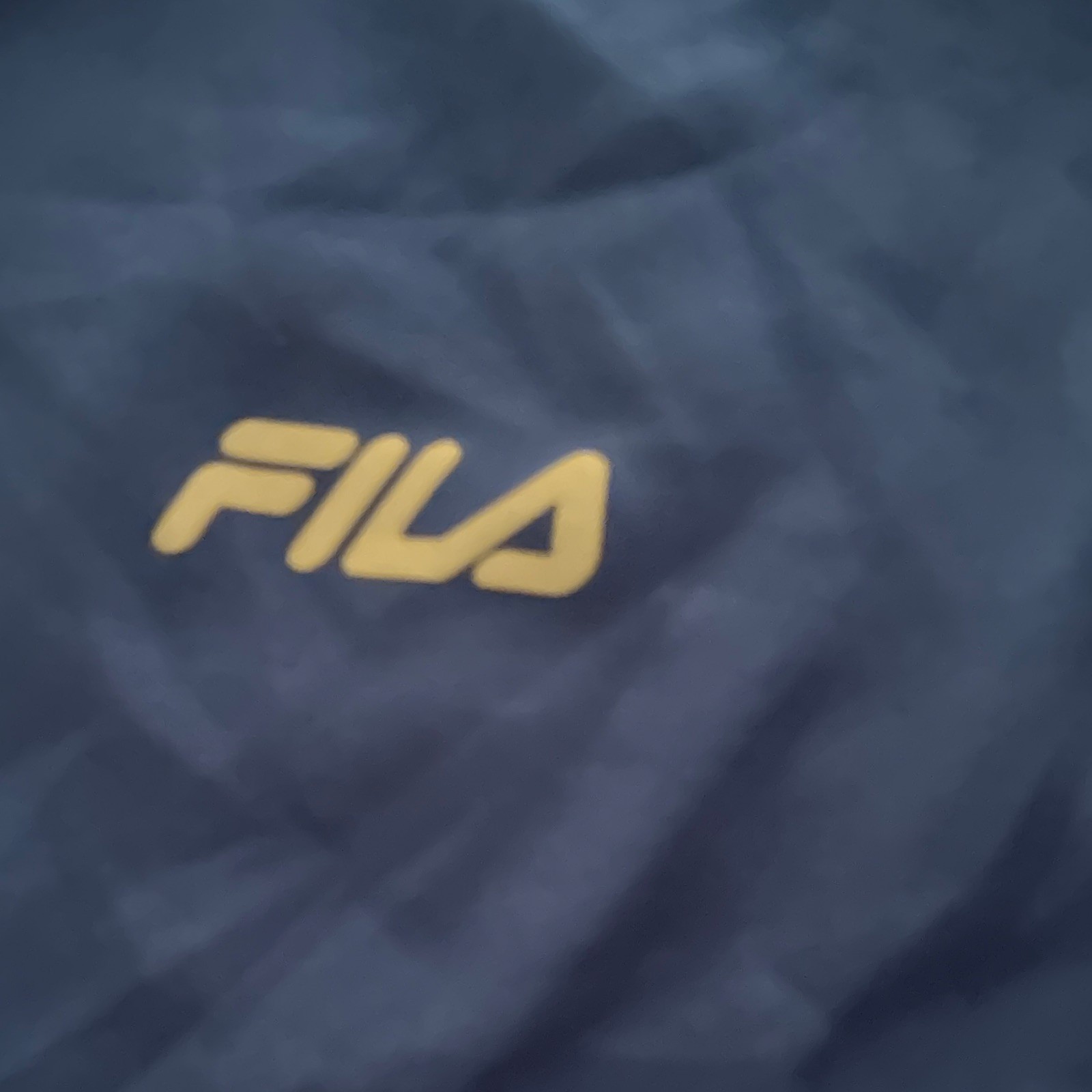 FILA Men's Breathable Crew Neck Short Sleeve Polyester T-Shirt Blue XL gallery