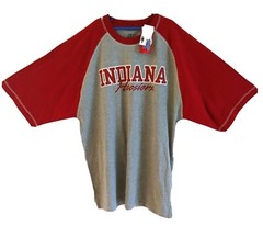 NCAA Indiana Hoosiers Varsity Classics Size XL Gray/Red T-Shirt NEW!!