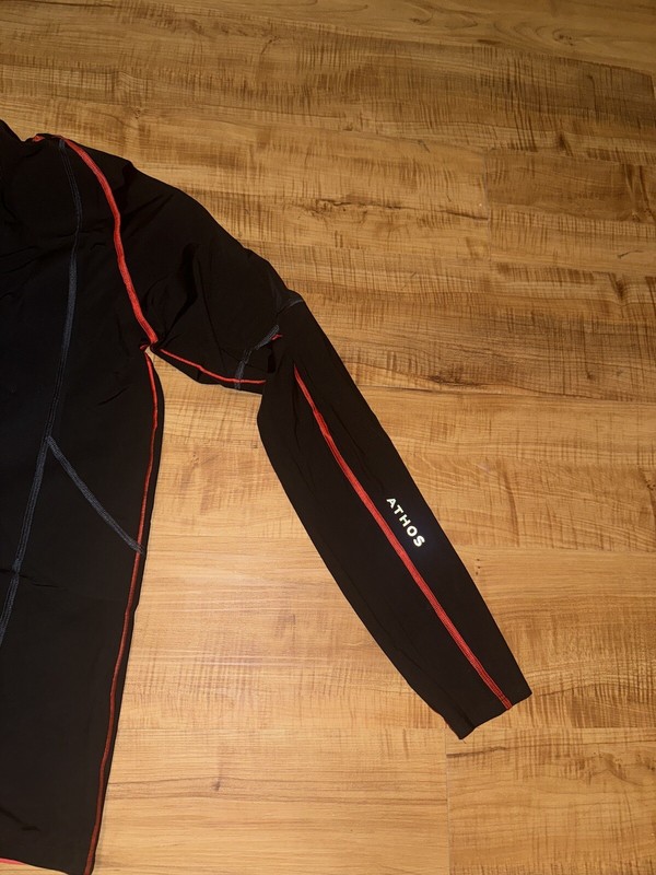 ATHOS Core Biometric Tech Shirt Mens Large Black Training Long Sleeve Adult gallery