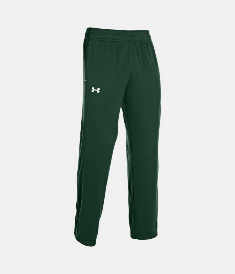 Men's Small Under Armour Warm Up Green Sweatpants All season 1246569 301 gallery