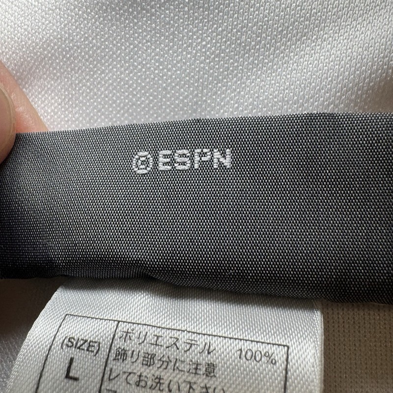 ESPN Baseball Tonight Baseball Jersey White Men’s Size Large gallery