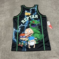 NEW Rugrats Jersey By Headgear Classics x Nickelodeon Medium Reptar Basketball