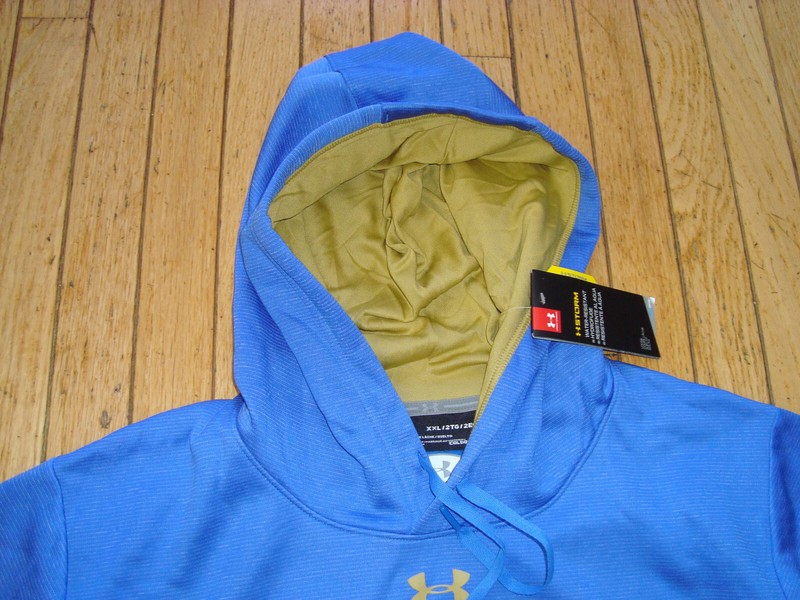 UNDER ARMOUR PULLOVER HOODED UCLA SWEAT SHIRT MEN'S SIZE XXL 2XL BNWT@$79.99 gallery