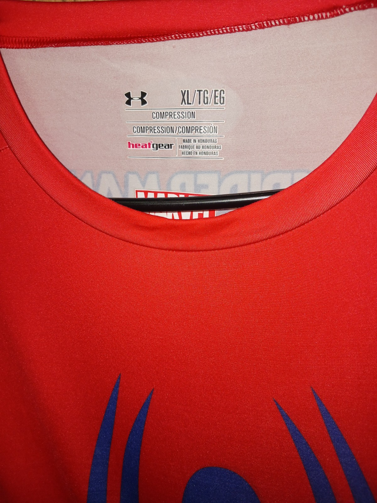 Under Armour Spider-Man Heat Gear Compression Shirt, XL - Marvel Alter Ego gallery