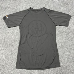 Beretta Shirt Mens Medium Black Clothing Modular System 1 Base Layer Made Italy