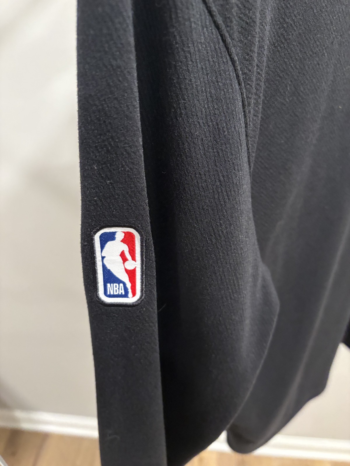 Nike NBA San Antonio Spurs Quarter Zip Pullover Men’s Medium Black Long Sleeve gallery