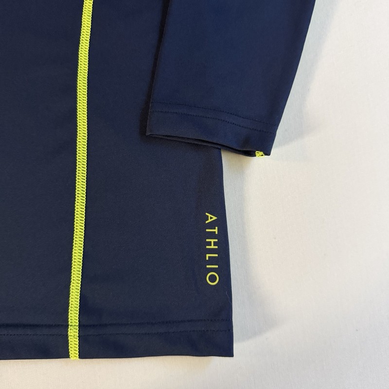 Athlio Compression Shirt Men S SLIM Contrast Stitching Performance Gym Shirt gallery