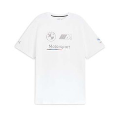 [629224-02] MENS PUMA BMW MOTORSPORTS ESSENTIALS LOGO STRIPE TEE