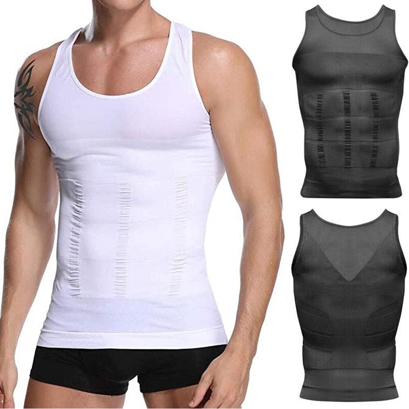 FAJAS PARA HOMBRES FAJA REDUCTORA DE HOMBRE MEN BODY SHAPER TUMMY CONTROL TANK gallery