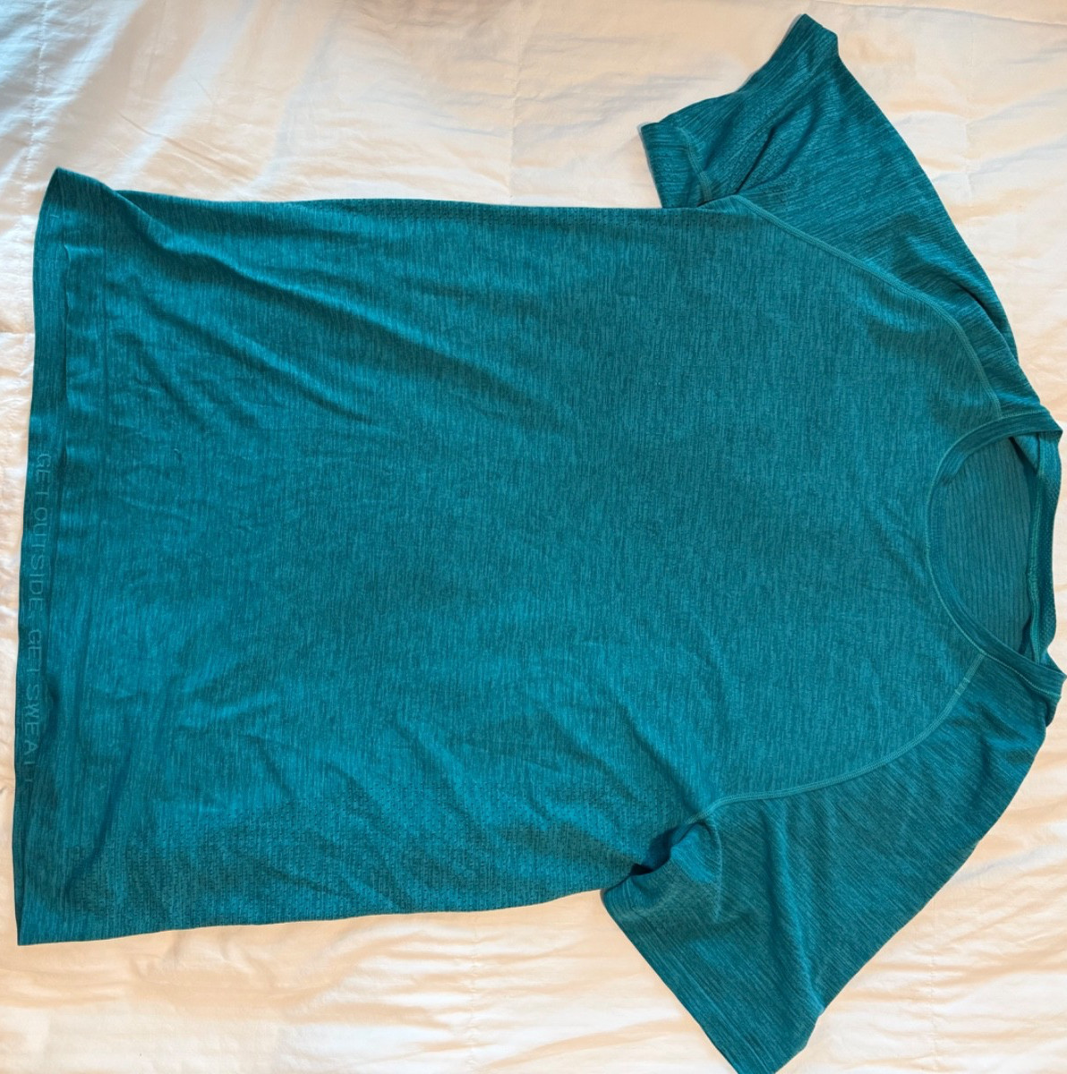 Lululemon Men’s Blue Heathered Athletic Performance T-Shirt Size XL Short Sleeve gallery
