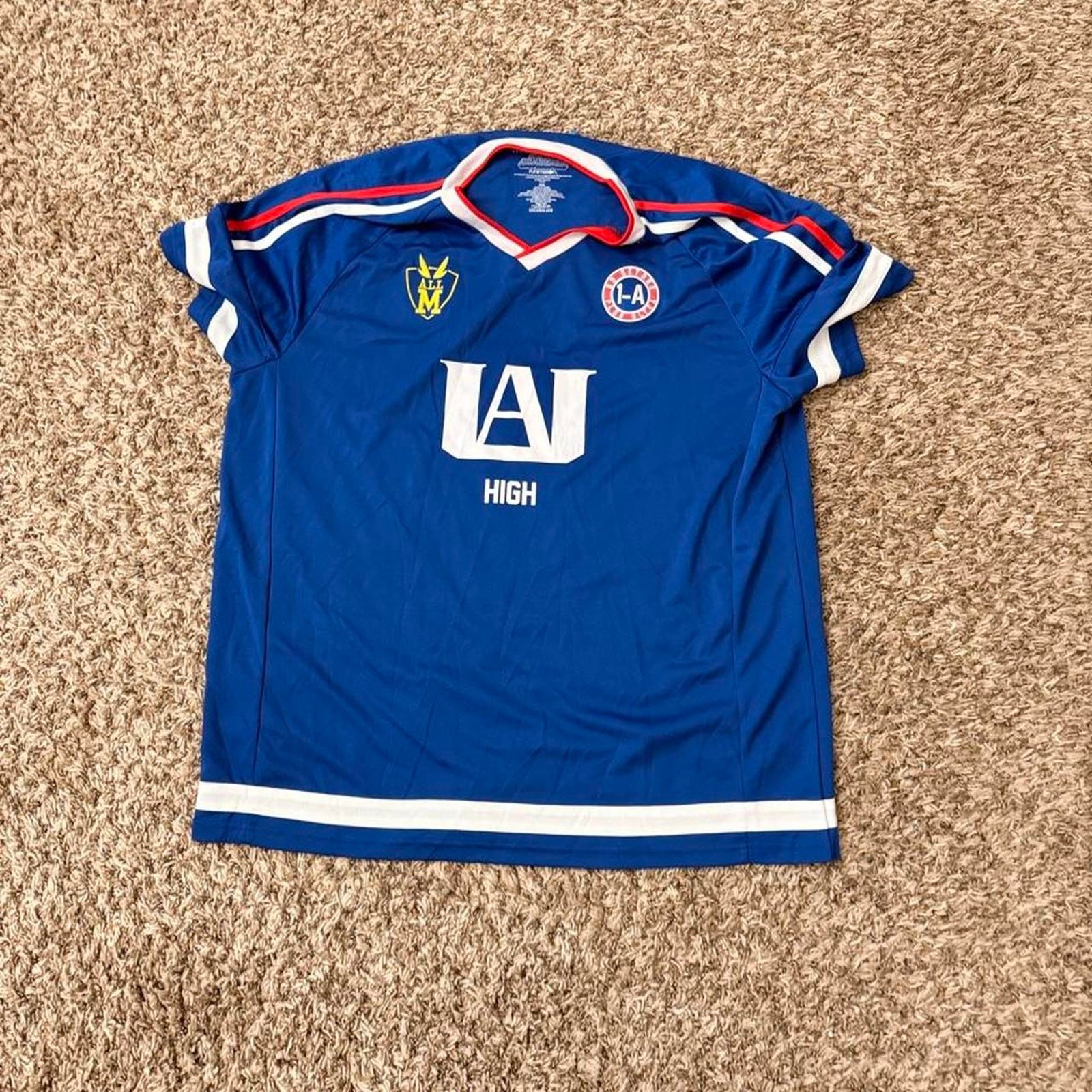 My Hero Academia Blue Jersey - Size XXL gallery