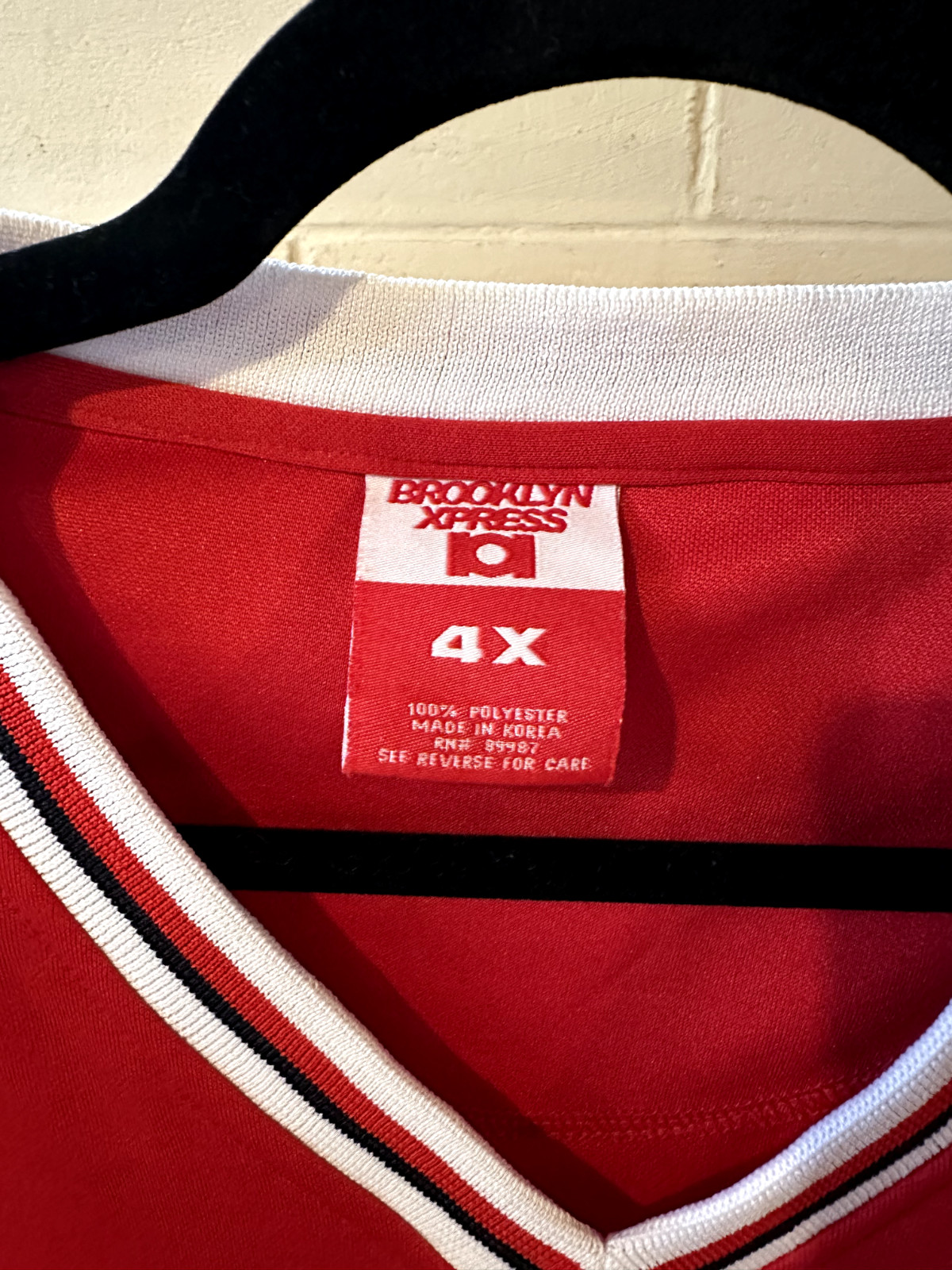 Vintage 90s Brooklyn Express 70 Jersey Mens 4XL Original Athletic Design gallery