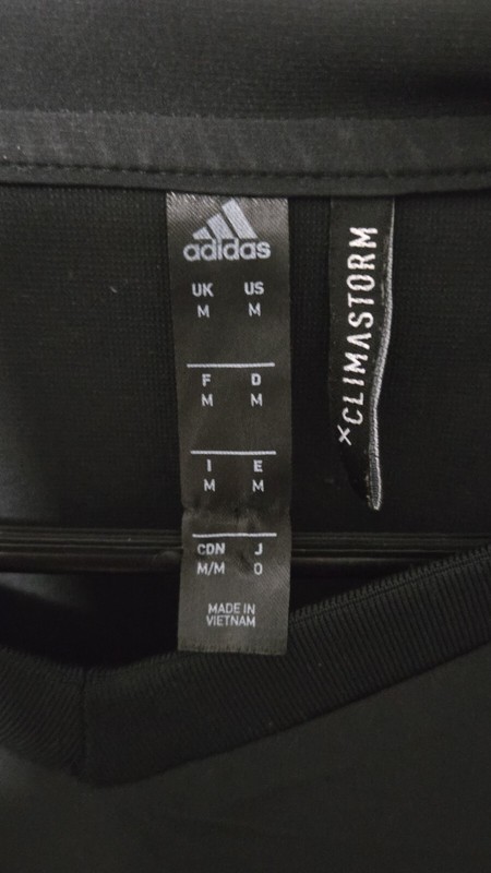 Adidas ClimaStorm soccer training shirt, size medium gallery